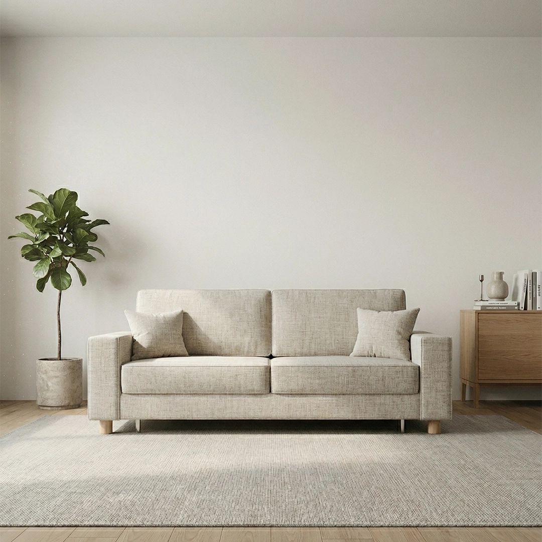 Kelebek Bazalı Üçlü Koltuk